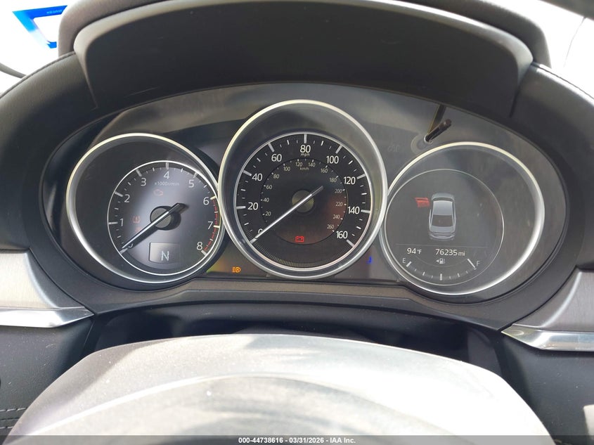 2021 Mazda Mazda6 Grand Touring VIN: JM1GL1TY5M1613826 Lot: 44738616