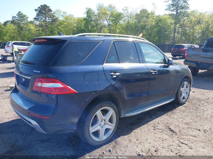 2013 Mercedes-Benz Ml 550 4Matic