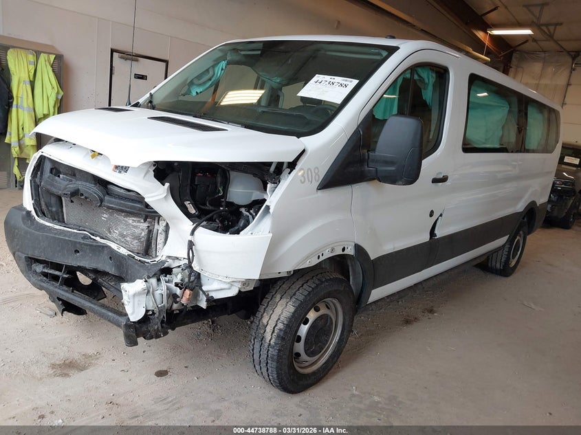 Vin: 1fbax2y80skb06417, lot: 45235976, ford transit-350 passenger van xl 20252