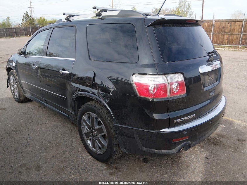Vin: 1gkkvted8cj124737, lot: 45236127, gmc acadia denali 20123