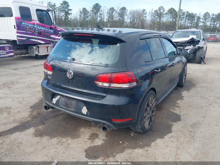 2012 Volkswagen Gti 4-Door Autobahn