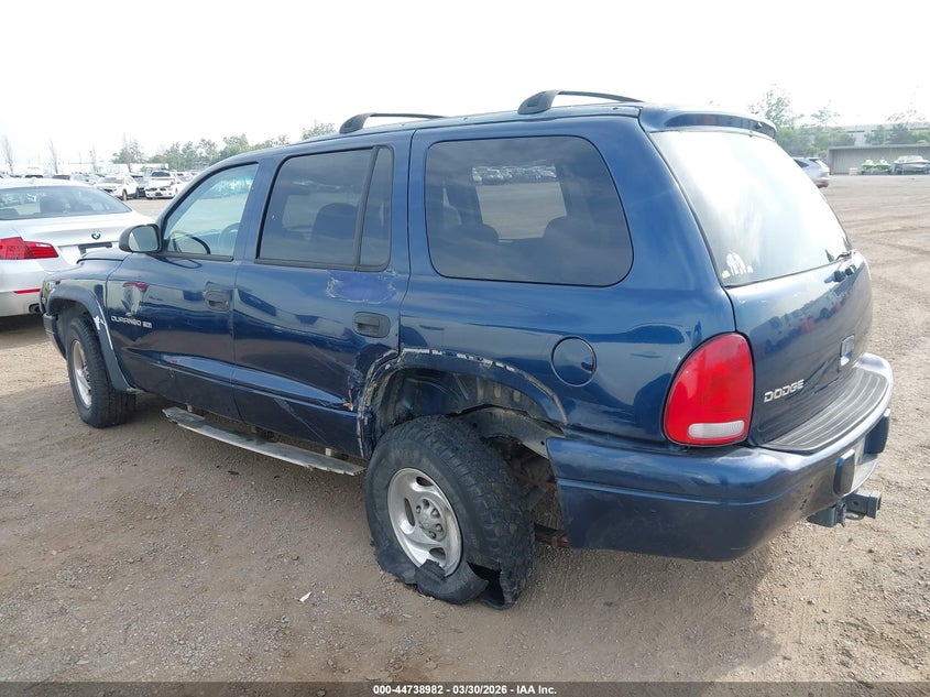 DODGE DURANGO 1999 VIN 1B4HR28Y2XF658177