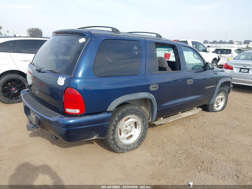 DODGE DURANGO 1999 VIN 1B4HR28Y2XF658177