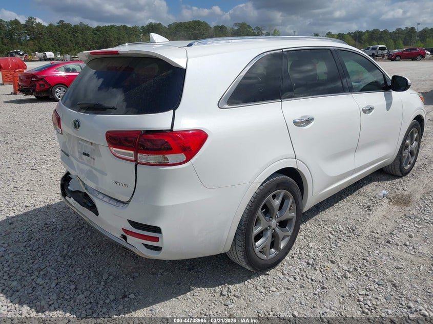 Vin: 5xypk4a53hg238537, lot: 45236183, kia sorento 3.3l sx 20174