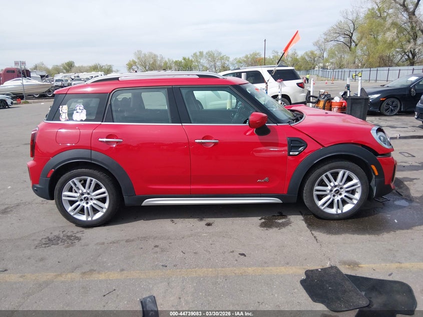 2022 Mini Countryman Cooper VIN: WMZ43BR03N3N62407 Lot: 44739083