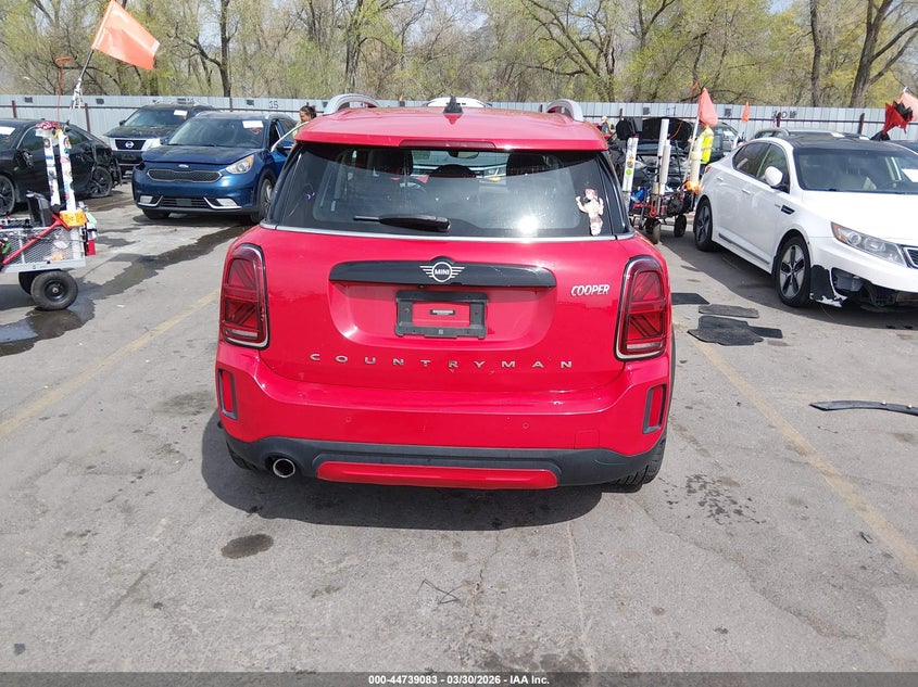 2022 Mini Countryman Cooper VIN: WMZ43BR03N3N62407 Lot: 44739083