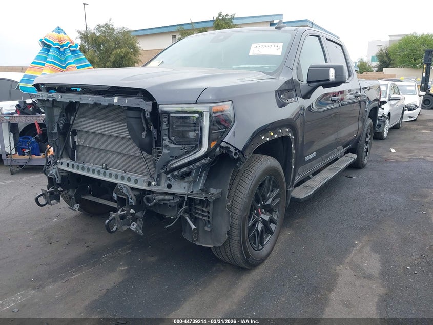 2025 GMC Sierra 1500 4Wd Short Box Elevation With 3Sb