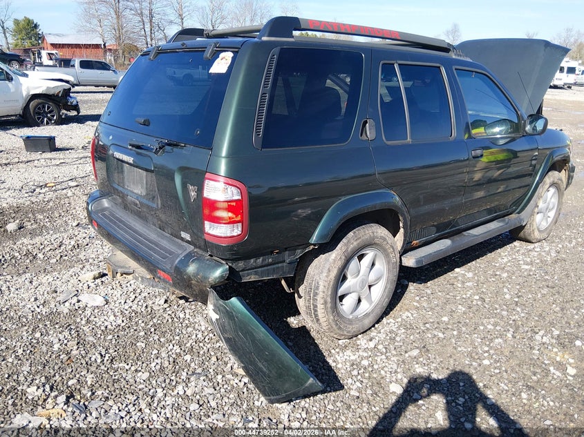 2002 Nissan Pathfinder Se VIN: JN8DR09Y12W700758 Lot: 44739252