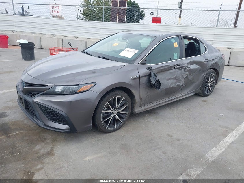 2021 Toyota Camry Se Hybrid