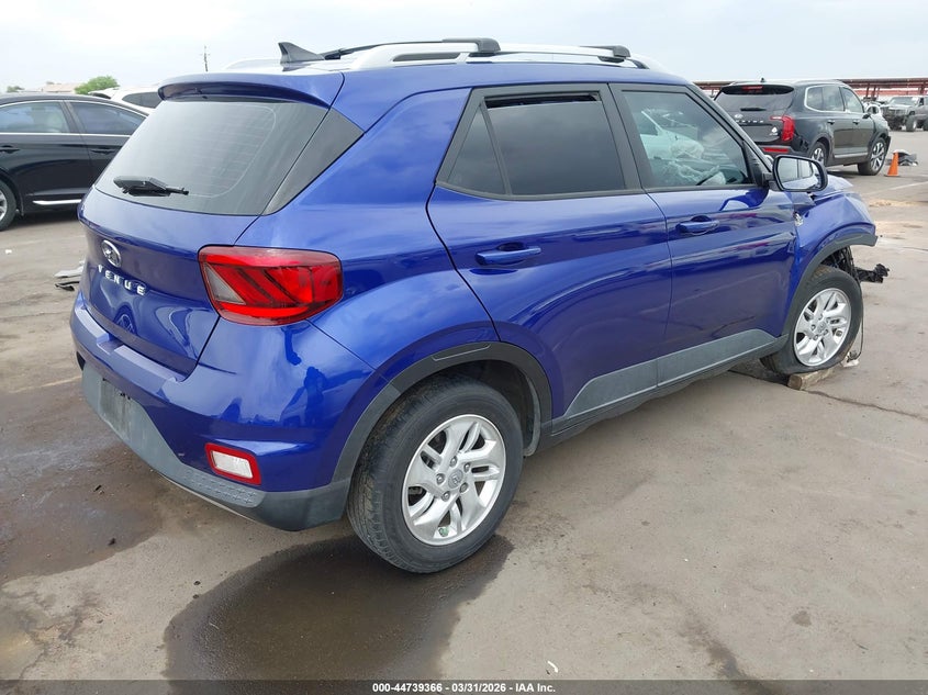 2020 HYUNDAI VENUE SPORT UTILITY VEHICLE 1.6L I-4 DOHC, VVT, 121HP