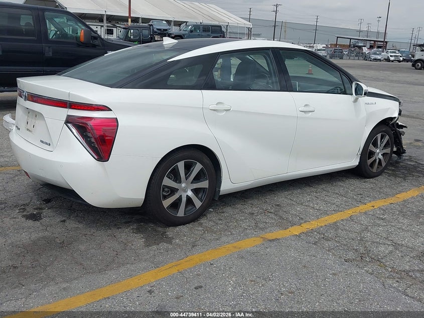 Vin: jtdbvrbd2ka006720, lot: 45236599, toyota mirai 20194