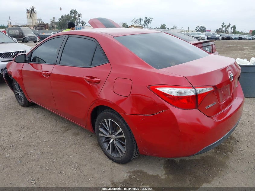 2016 Toyota Corolla Le Plus