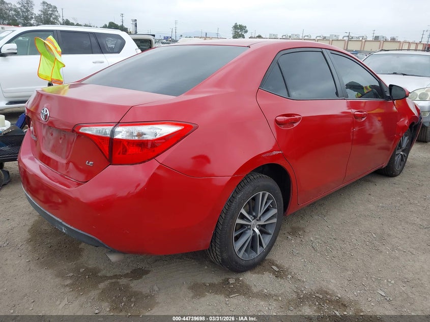 2016 Toyota Corolla Le Plus
