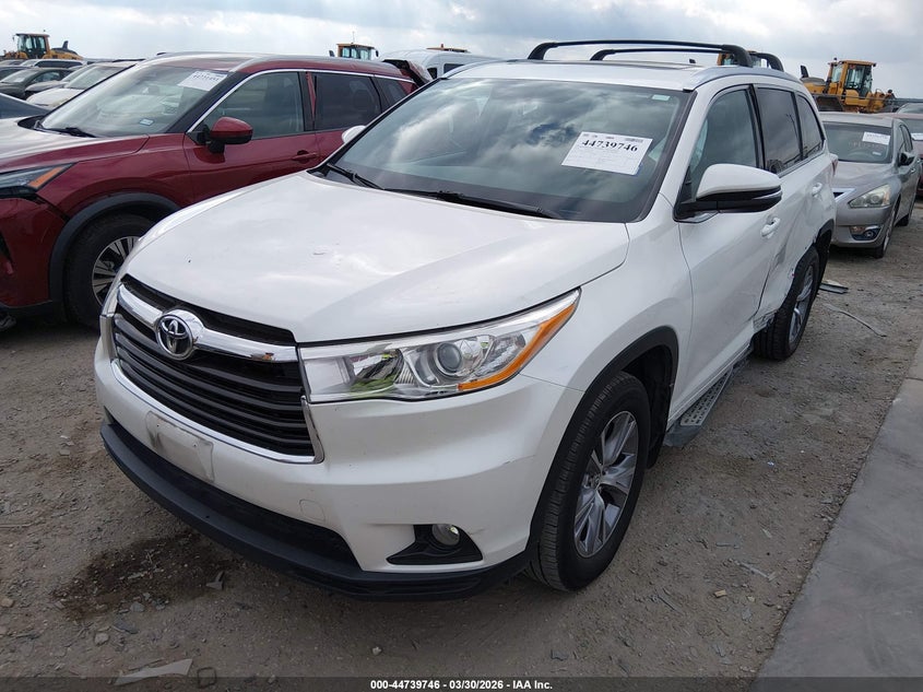 2014 Toyota Highlander Xle V6