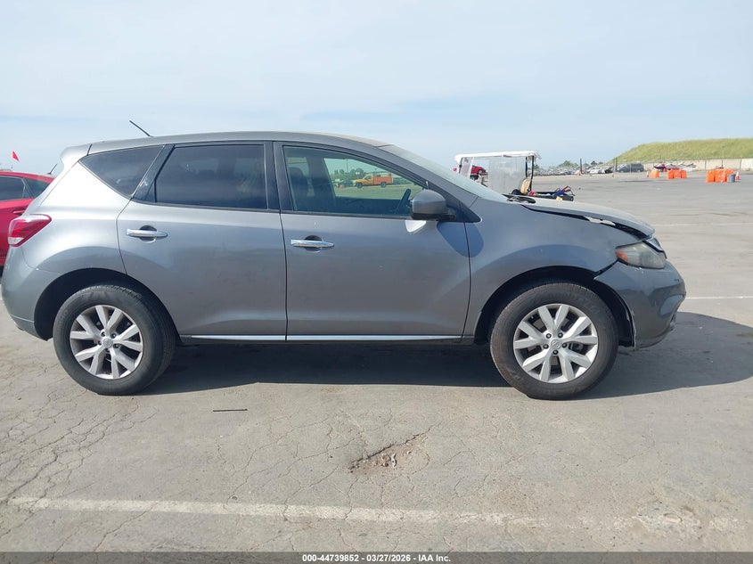 2013 Nissan Murano S VIN: JN8AZ1MU6DW211241 Lot: 44739852