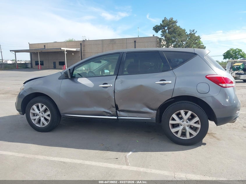 2013 Nissan Murano S VIN: JN8AZ1MU6DW211241 Lot: 44739852