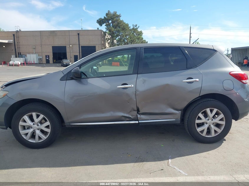 2013 Nissan Murano S VIN: JN8AZ1MU6DW211241 Lot: 44739852