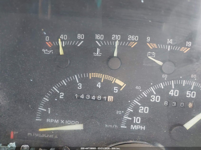 1994 Chevrolet Gmt-400 C3500 VIN: 1GCHC33F6RJ395255 Lot: 44739869