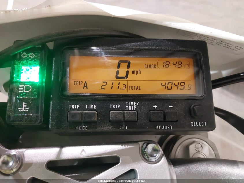 2022 Suzuki Dr-Z400 Sm VIN: JS1SK44A3N7101569 Lot: 44739899