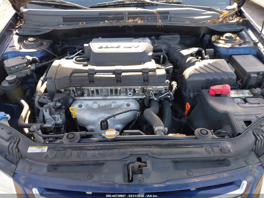 2007 Kia Spectra Ex VIN: KNAFE121X75435674 Lot: 44739907