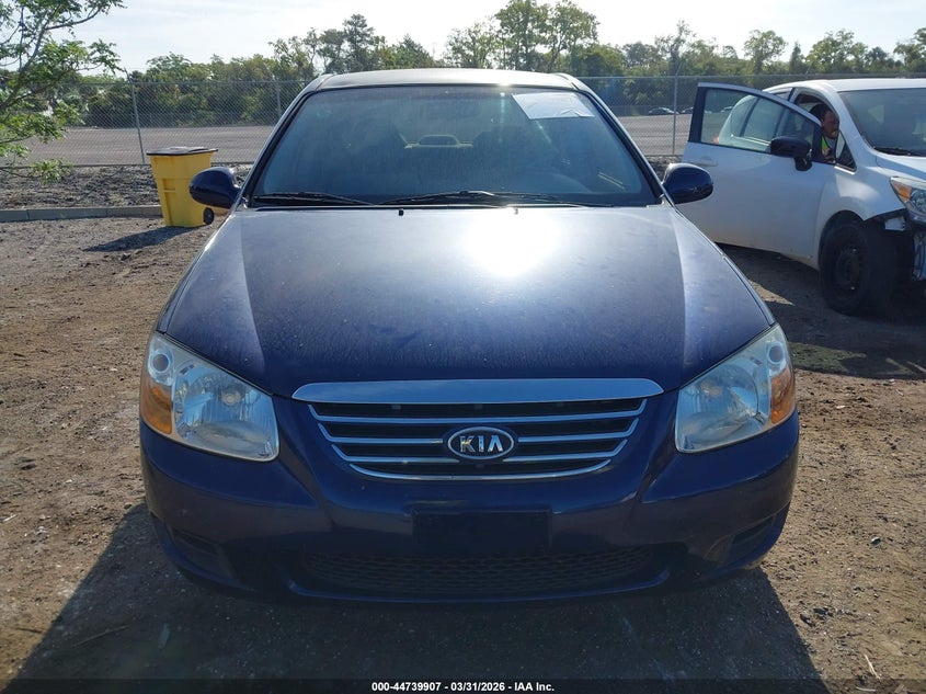 2007 Kia Spectra Ex VIN: KNAFE121X75435674 Lot: 44739907
