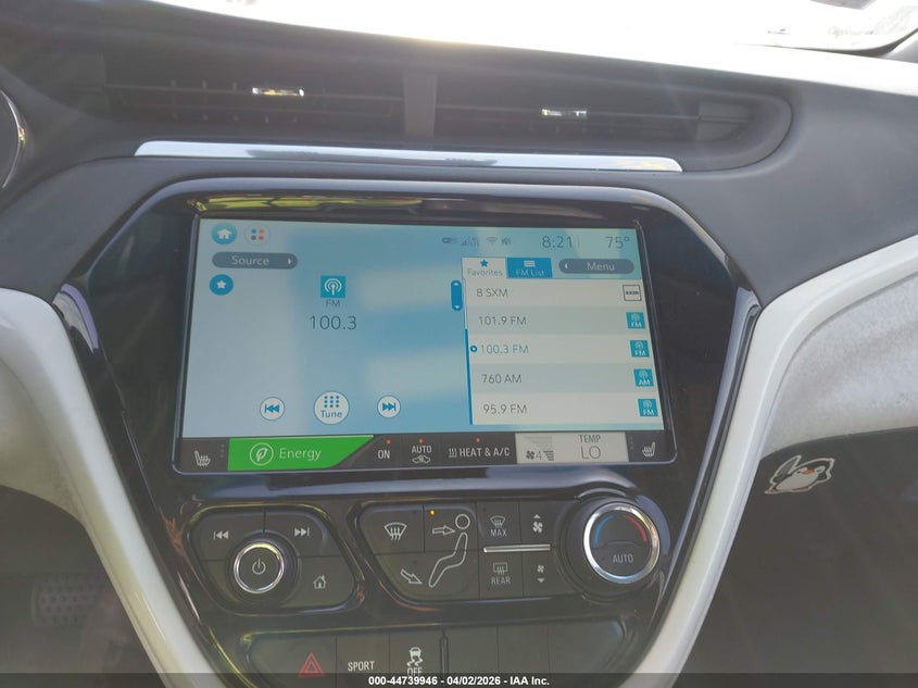 2018 Chevrolet Bolt Ev Premier VIN: 1G1FX6S04J4118190 Lot: 44739946
