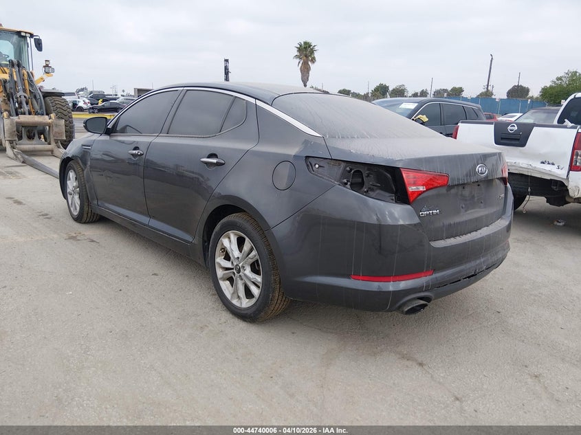 Vin: knagn4a74b5100737, lot: 45237193, kia optima ex 20113