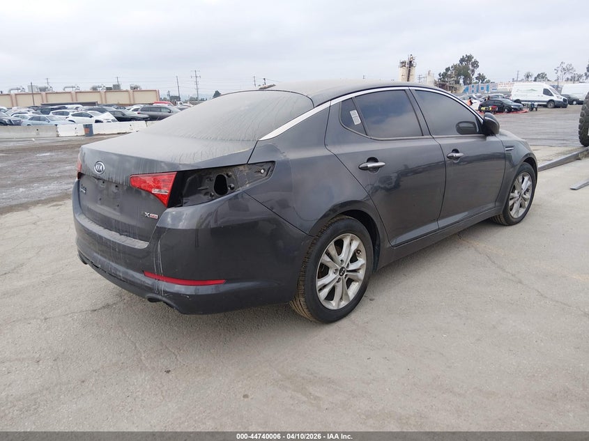 Vin: knagn4a74b5100737, lot: 45237193, kia optima ex 20114