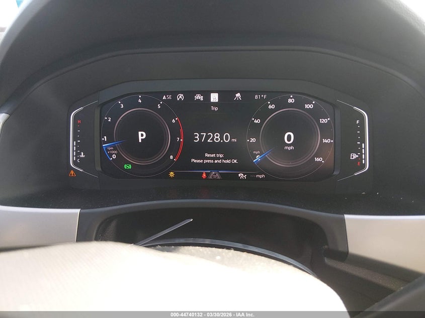 2020 Volkswagen Atlas Cross Sport 3.6L V6 Sel VIN: 1V2ME2CA4LC225767 Lot: 44740132