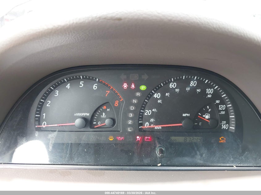 2004 Toyota Camry Le V6 VIN: 4T1BF32K64U080373 Lot: 44740169