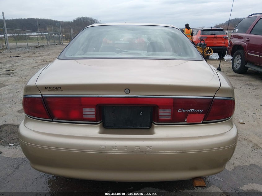 2004 Buick Century VIN: 2G4WS52J841244704 Lot: 44740310