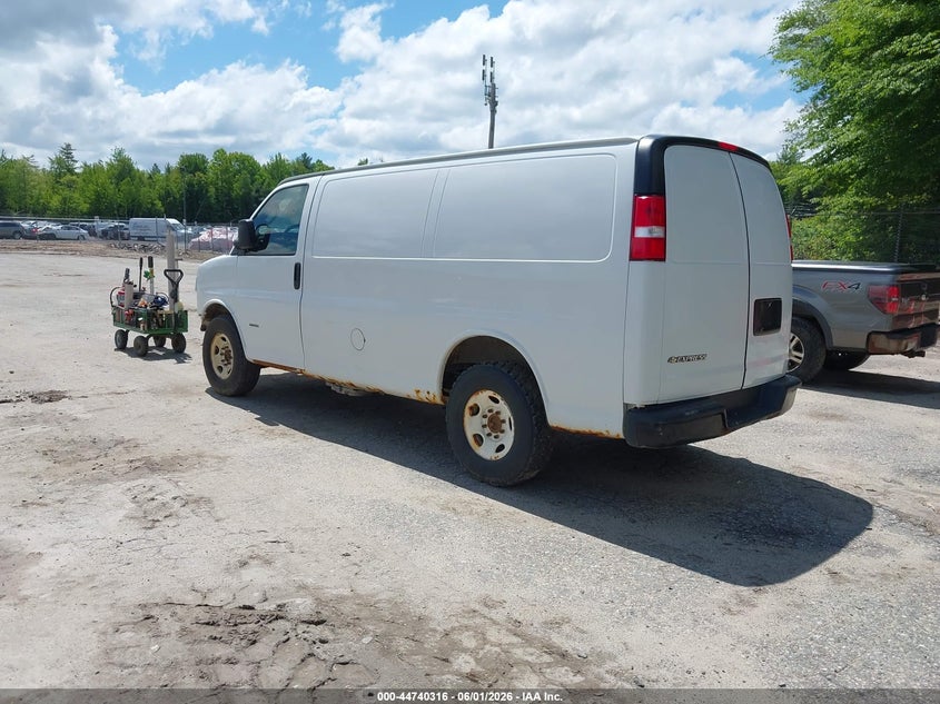 Vin: 1gcwgaf15k1255090, lot: 45237504, chevrolet express 2500 work van 20193