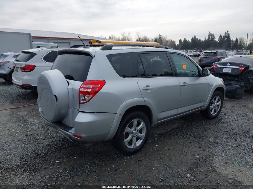 2012 Toyota Rav 4 3.5 Rav4 Limited V6 grey Lot 111044740346 Vin 2T3DK4DV0CW090727