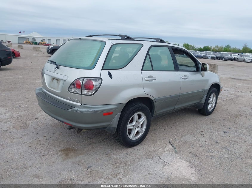 2001 LEXUS RX SPORT UTILITY VEHICLE 3.0L V-6 DOHC, VVT, 220HP