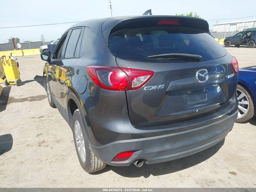 Vin: jm3ke2cy2g0676202, lot: 45237563, mazda cx-5 touring 20163