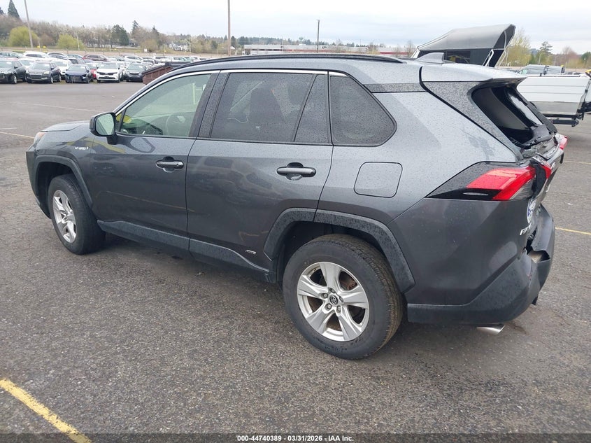 VIN JTMLWRFV9KD013943 2019 TOYOTA RAV4 HYBRID LE