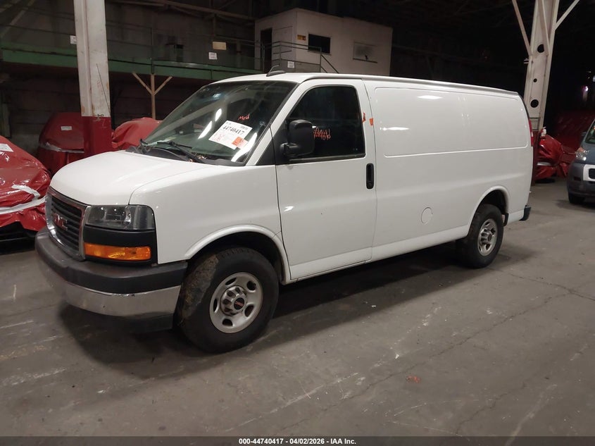 Vin: 1gtw7afg3l1272850, lot: 45237607, gmc savana cargo rwd 2500 regular wheelbase work van 20202