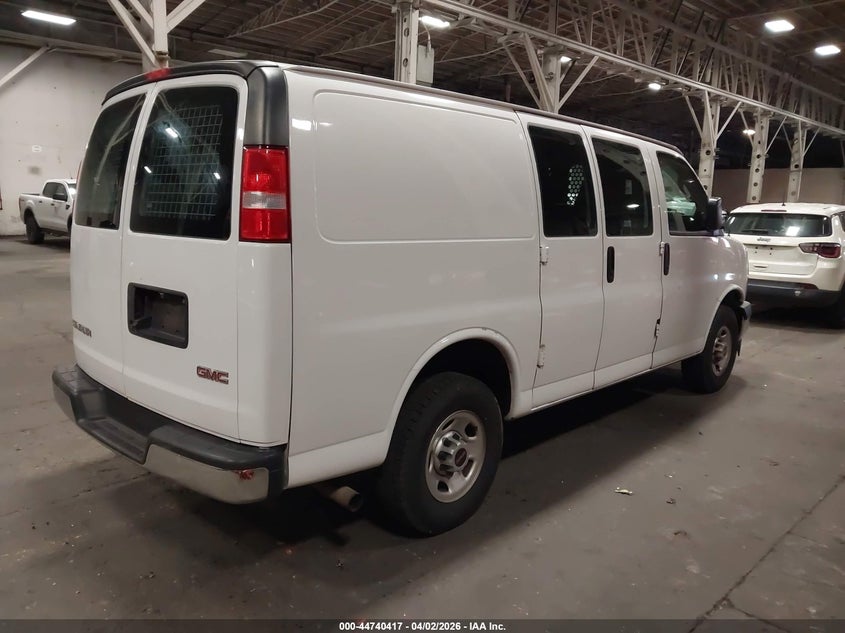 Vin: 1gtw7afg3l1272850, lot: 45237607, gmc savana cargo rwd 2500 regular wheelbase work van 20204