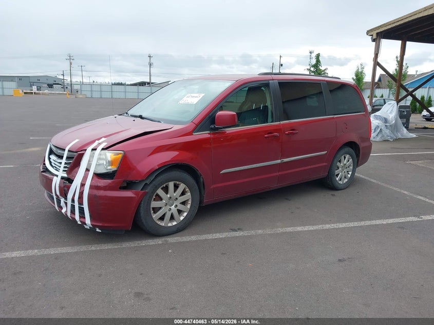 Vin: 2c4rc1bg5er438184, lot: 45237651, chrysler town & country touring 20142