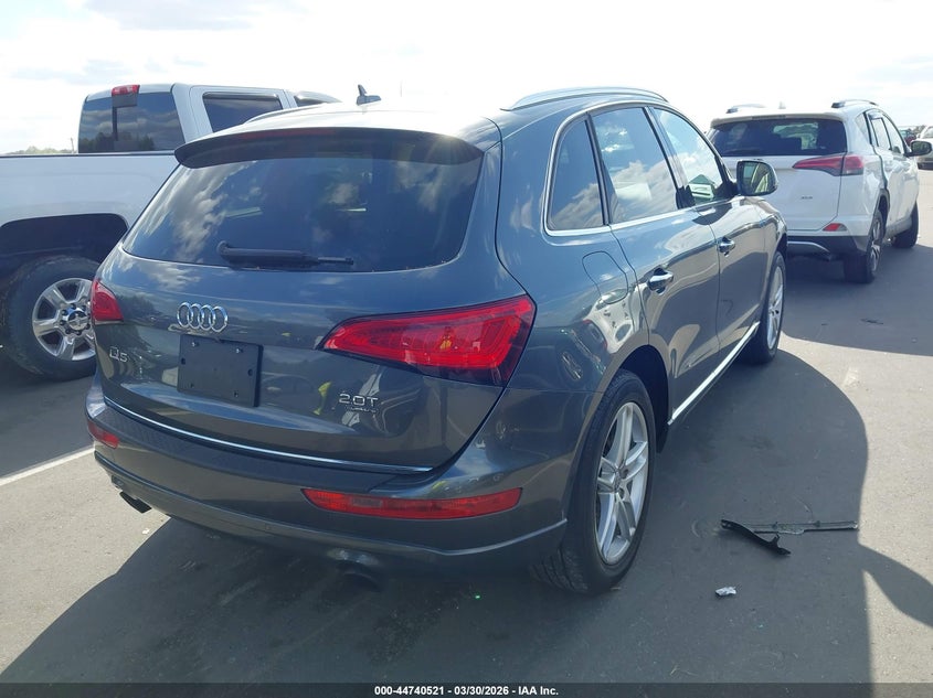 Vin: wa1l2afp8ga138160, lot: 45237709, audi q5 2.0t premium 20164