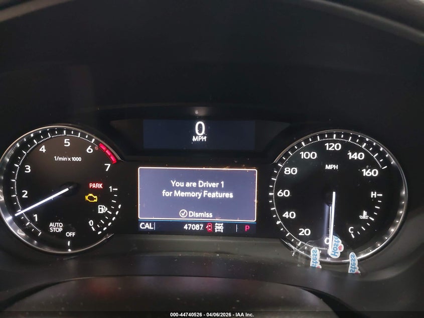 2019 Cadillac Xt4 Premium Luxury VIN: 1GYFZDR41KF167605 Lot: 44740526