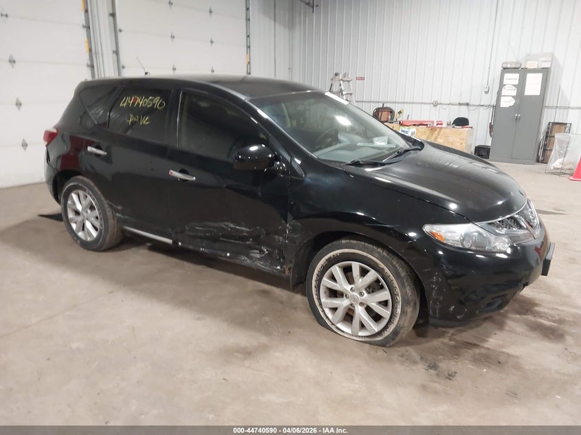 JN8AZ1MW3CW220804 2012 Nissan Murano S auction photo 1