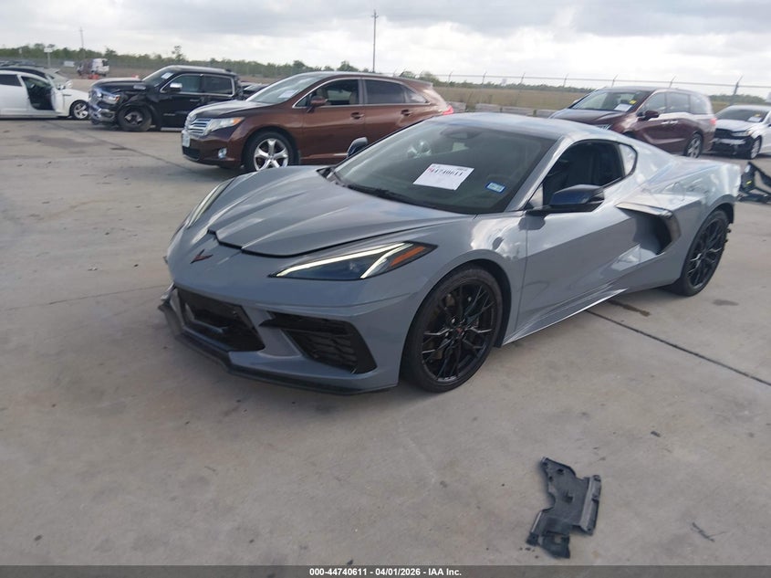 Vin: 1g1yb2d43r5113794, lot: 45237799, chevrolet corvette stingray rwd  2lt 20242