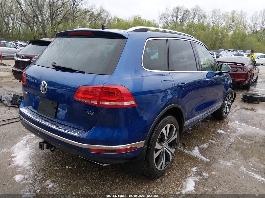 Vin: wvgrf7bp4hd005937, lot: 45238076, volkswagen touareg v6 wolfsburg edition 20174