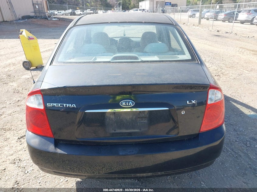 2005 Kia Spectra Ex/Lx/Sx VIN: KNAFE121355160081 Lot: 44740928