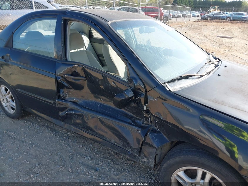 2005 Kia Spectra Ex/Lx/Sx VIN: KNAFE121355160081 Lot: 44740928