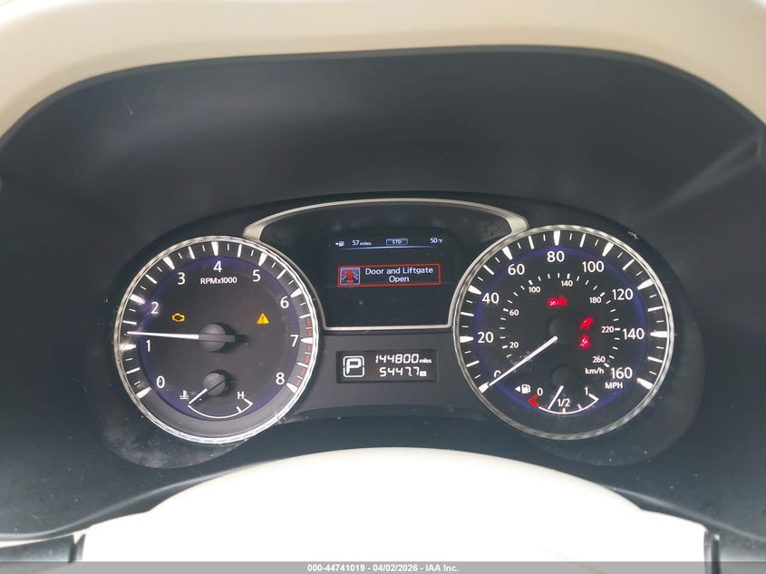 2013 Infiniti Jx35 VIN: 5N1AL0MM0DC352651 Lot: 44741019