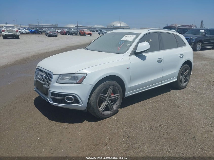 Vin: wa1w7afp8ga037019, lot: 45238224, audi q5 3.0t premium plus 20162