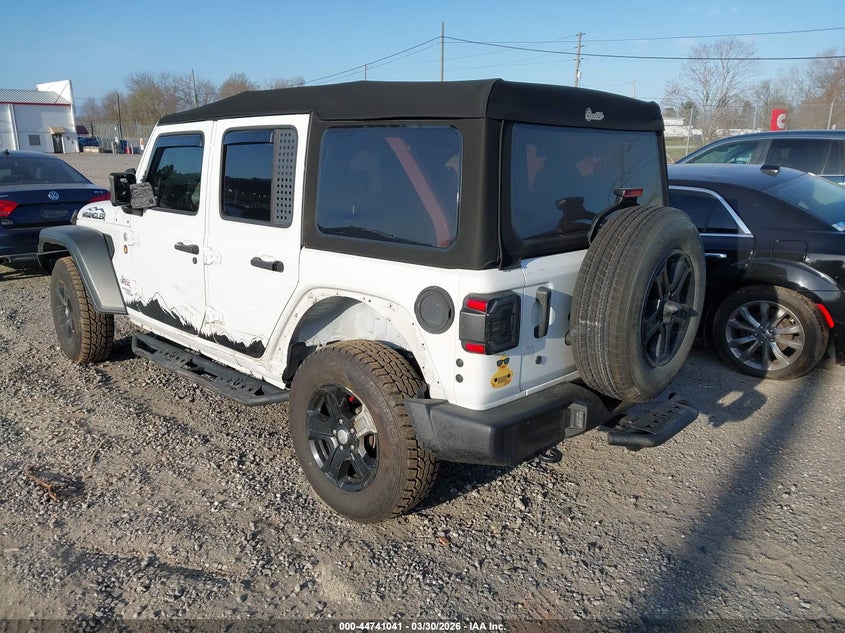 2020 Jeep Wrangler Unlimited Sport S 4X4