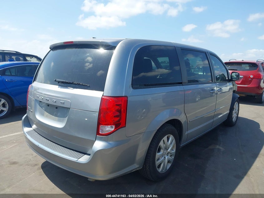 Vin: 2c4rdgbg0hr606561, lot: 45238351, dodge grand caravan se 20174